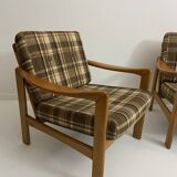 Vintage teak armchairs