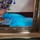Old painting oil on canvas signed Suzanne Savary – Still life flo