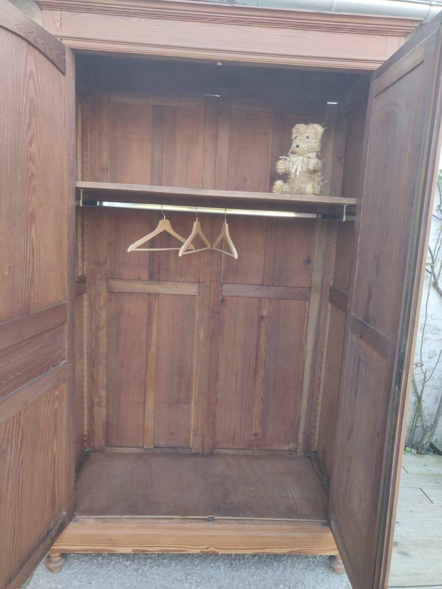 Old removable wardrobe