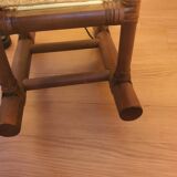 Bamboo floor lamp