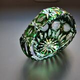 Baccarat cut crystal basket