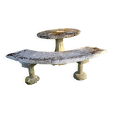 Reinforced concrete table + bench