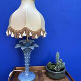 Ceramic palm tree lamp - 70s