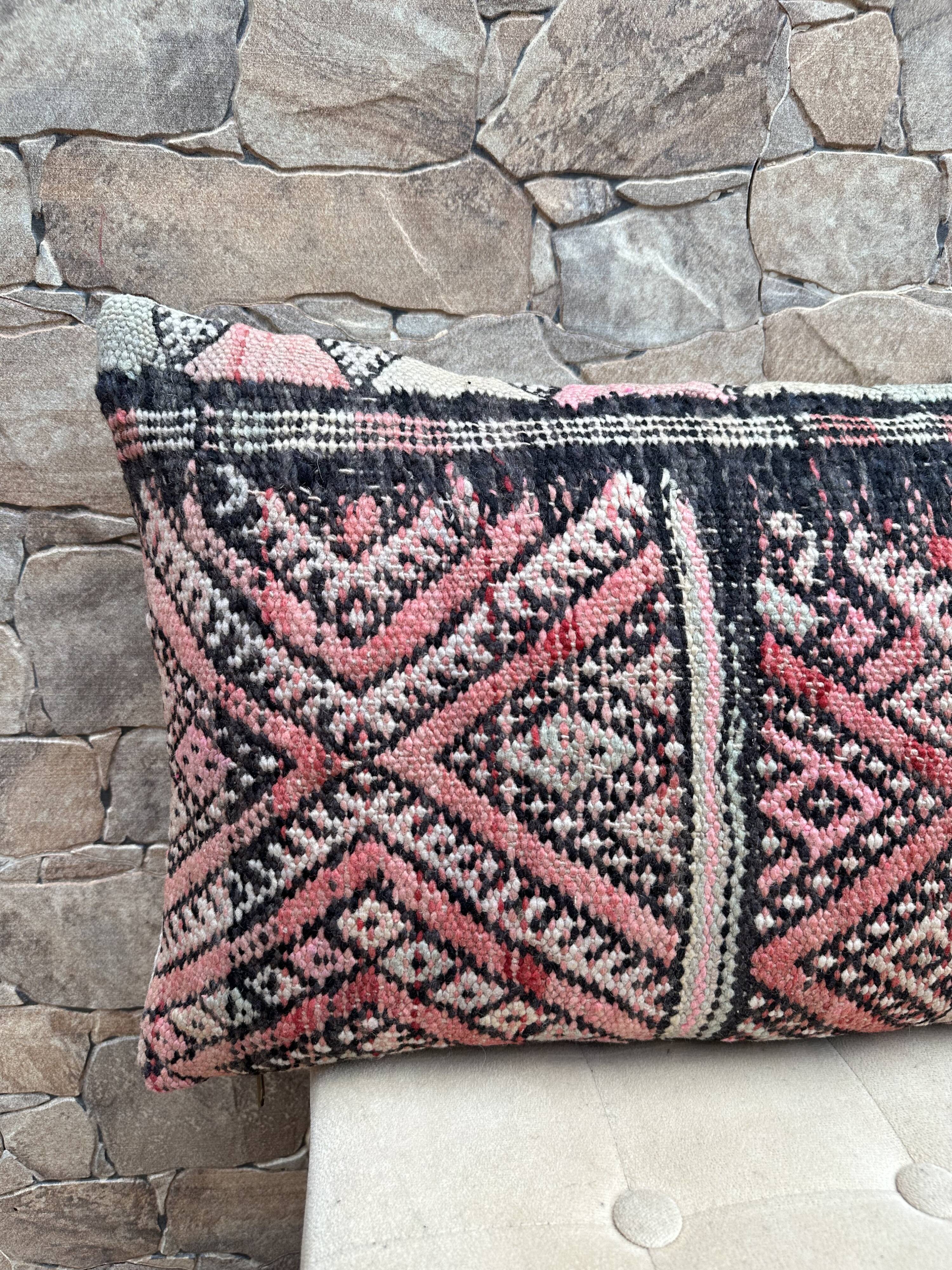 Housse de coussin marocain berbère vintage
