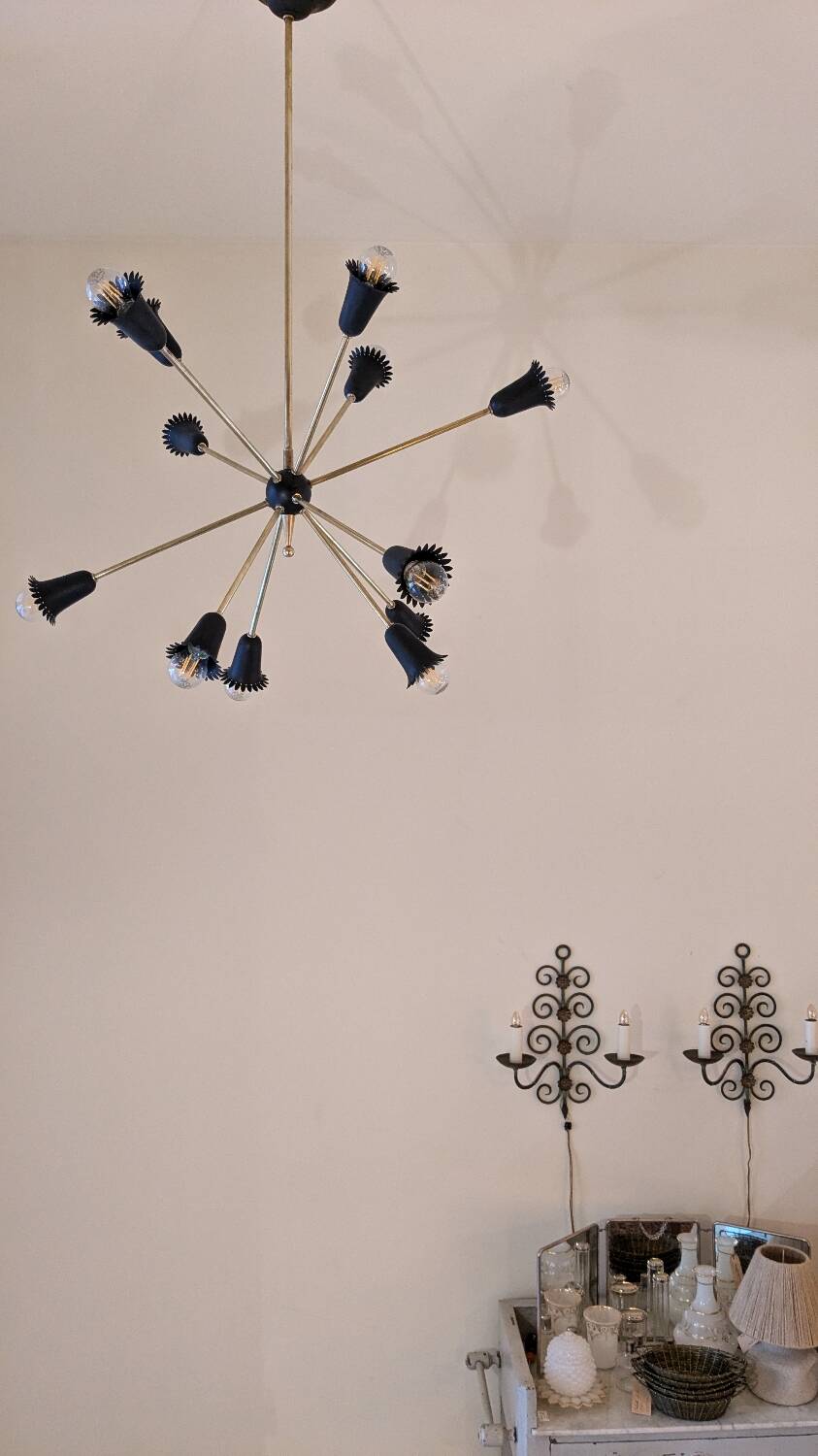 60s Sputnik Chandelier