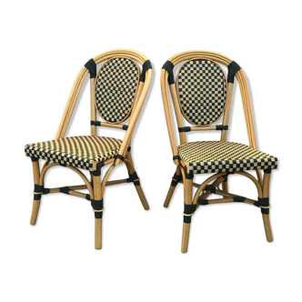 Pair of parisian terrace chairs