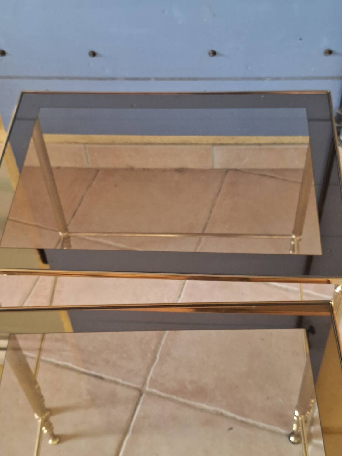 Vintage nesting tables