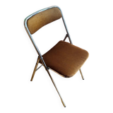 Folding chair fold chair Souvignet vintage 70'