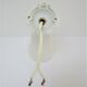 Art Deco porcelain opaline brass 30s