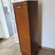 Burwood oak curtain file cabinet, 1960s