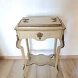 19th century lacquered wood work table