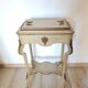 19th century lacquered wood work table