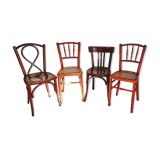 Lot 4 bistro chairs