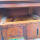 Bedside console old marble top Louis XVI style