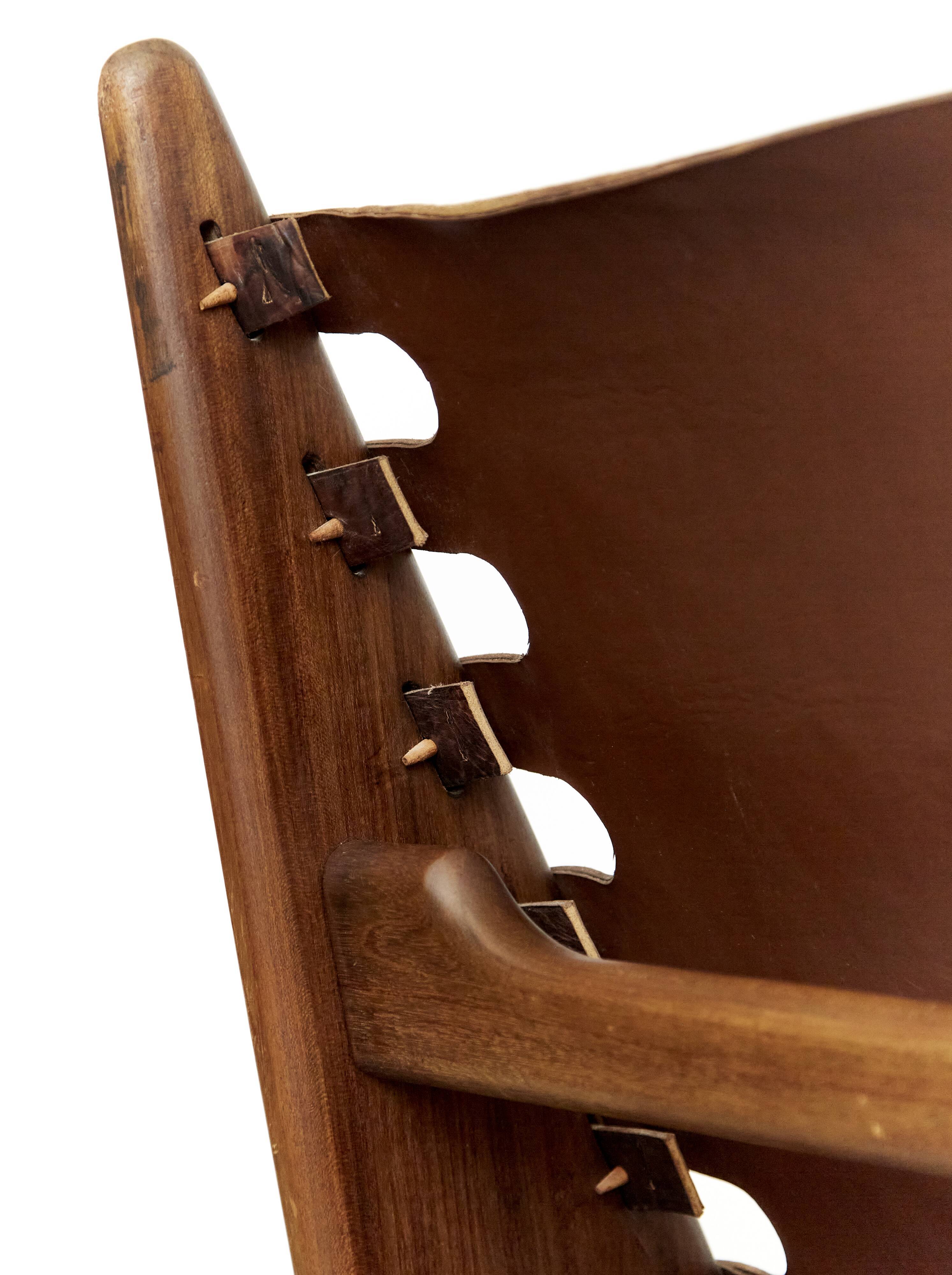 Angel I. Pazmino rocking chair for Muebles de Estilo