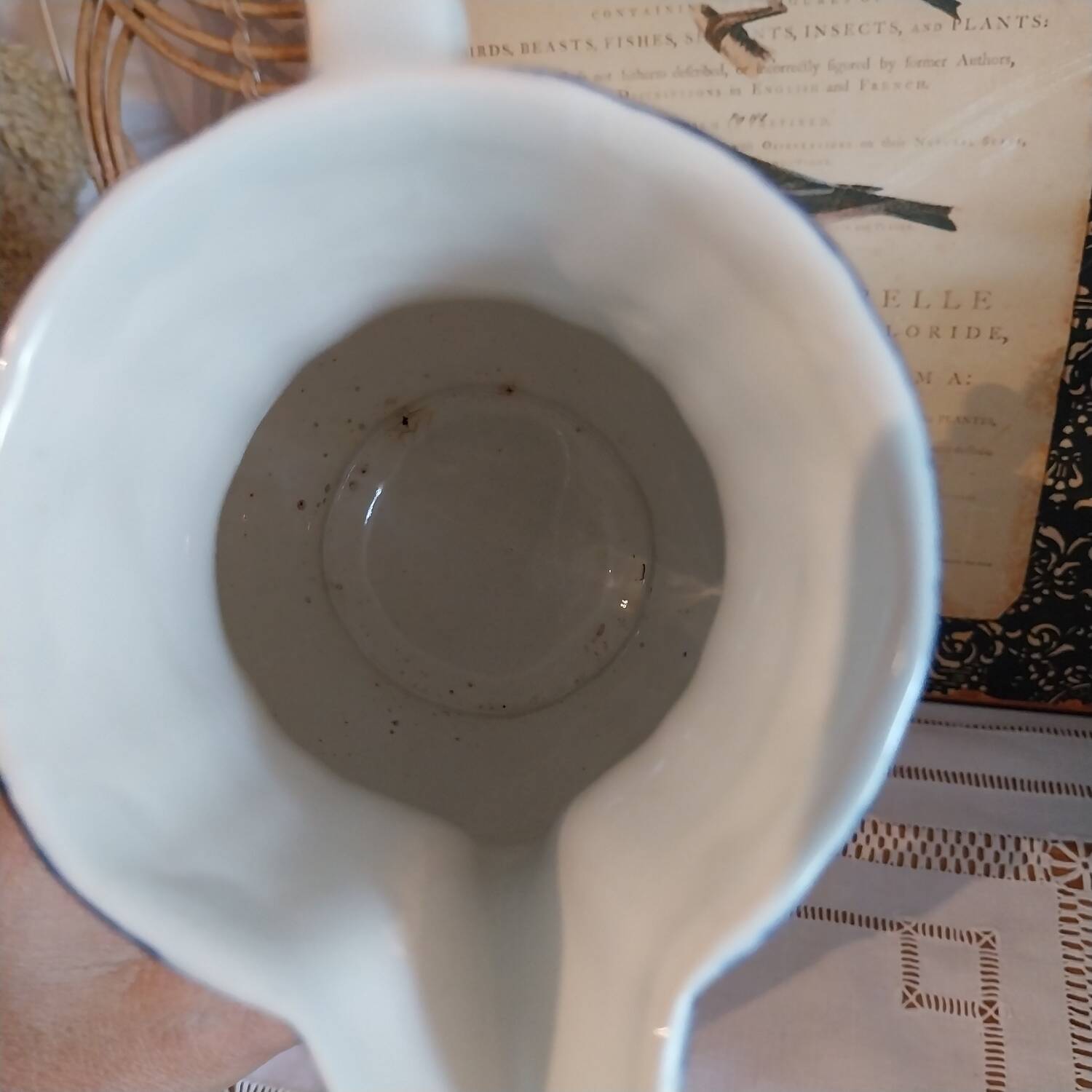 Sarreguemines Pitcher Lancaster Decor