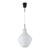 Italian suspension Opaline satin Mid Century