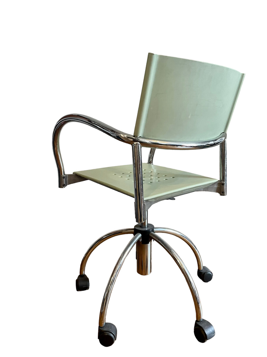 Pair of office chairs published by Segis in the 1980s