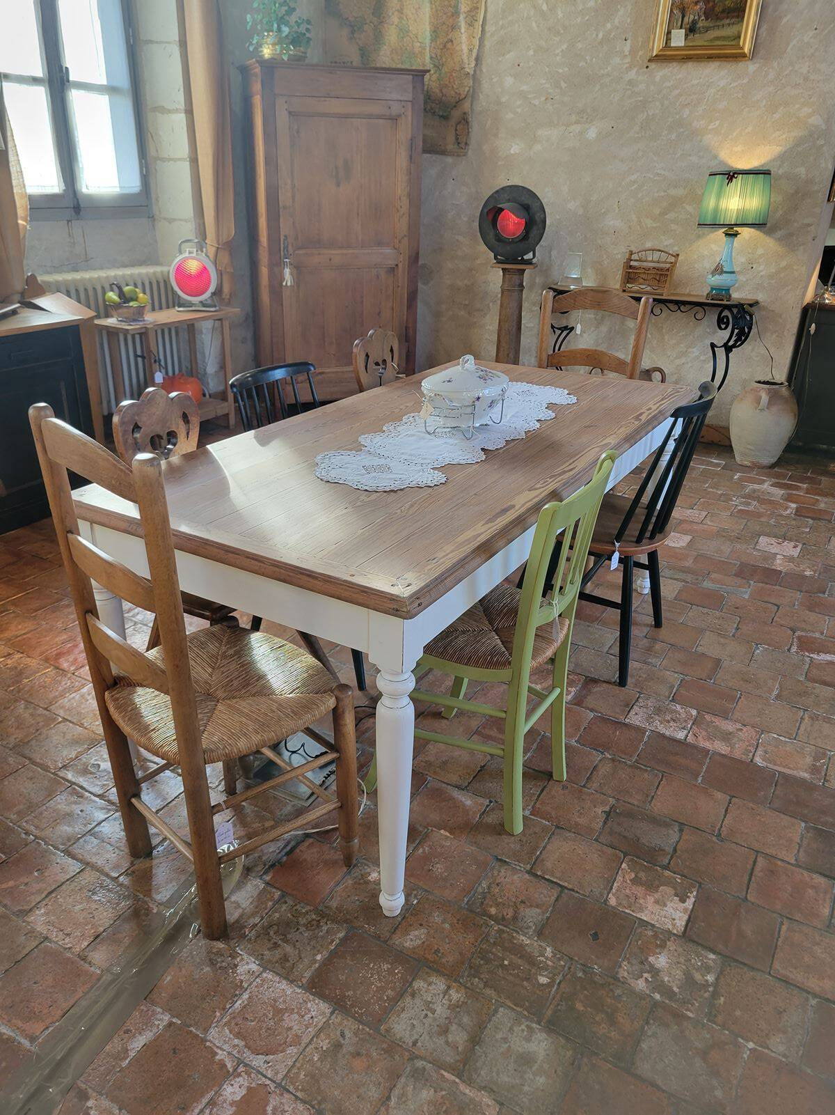 Old farm table