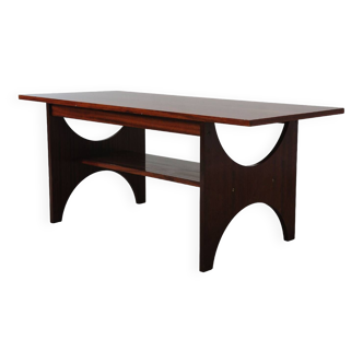 Table basse en acajou moderne du milieu du siècle, années 1970, Union soviétique