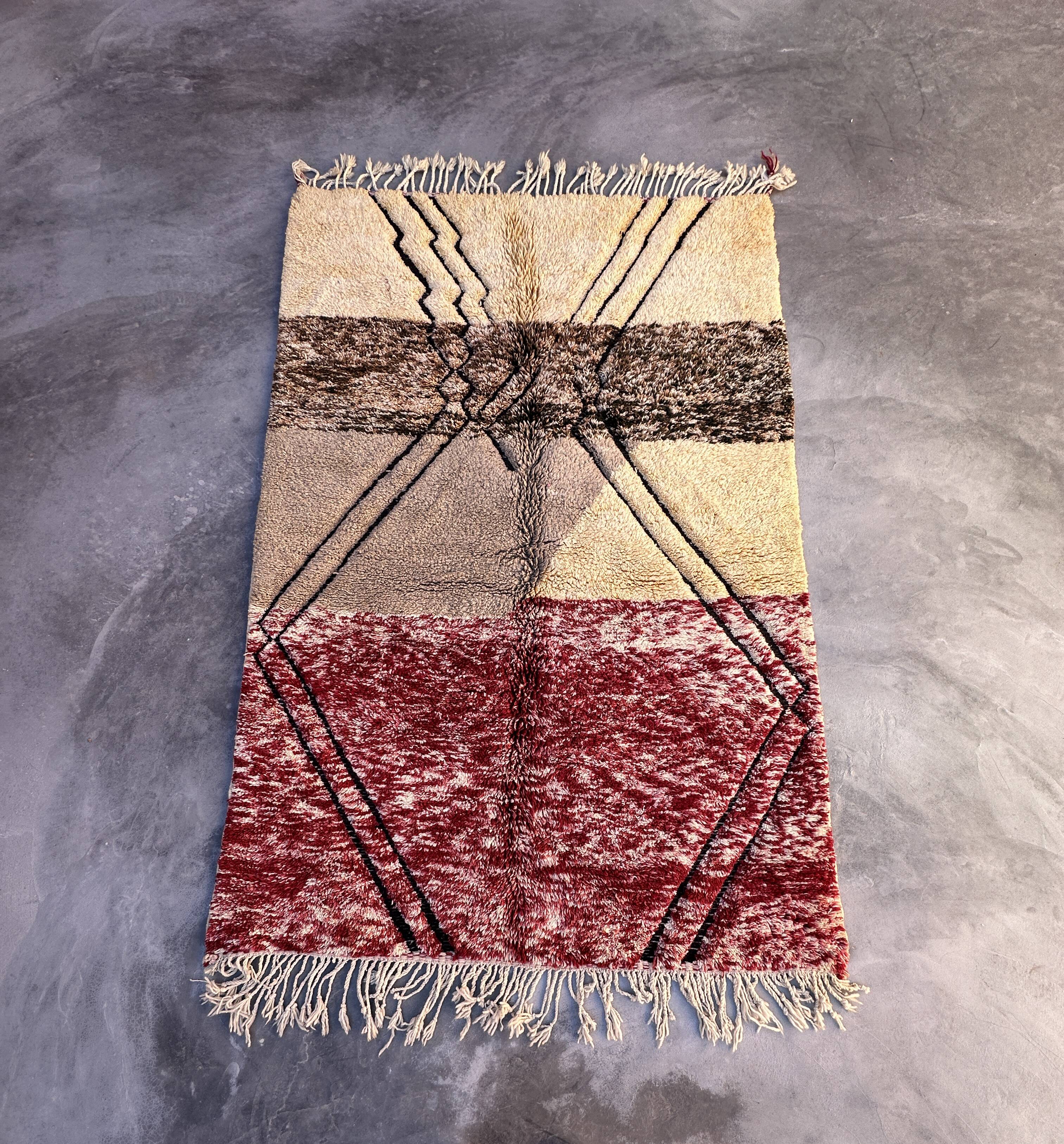 Moroccan carpet - 176 x 264 cm