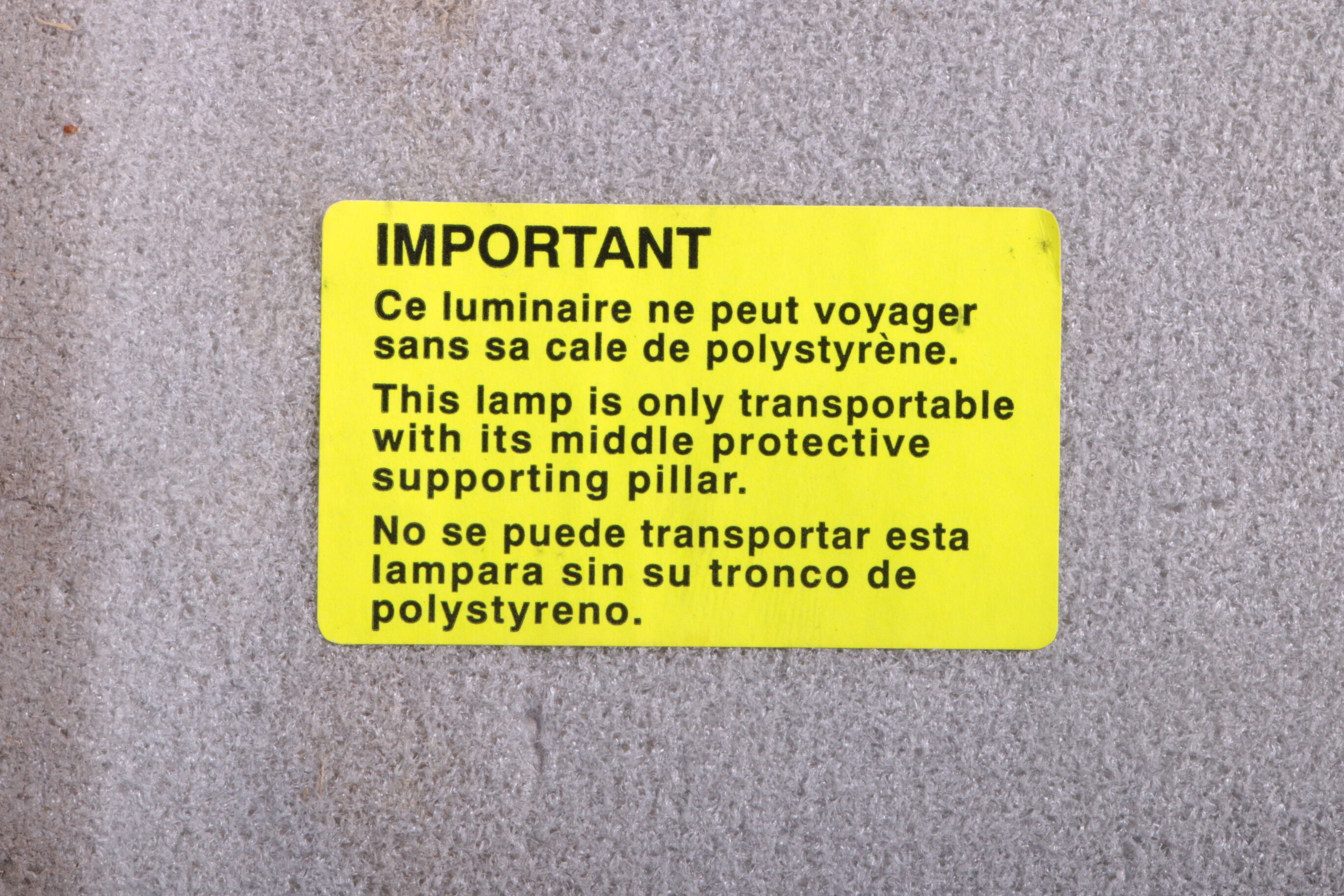 Georgia Jacob Rare 'Fruit D'ange' Lamp, 1970s