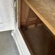 Two-door painted wardrobe, Louis XIV style, Alsatian regional work.