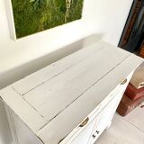 White Parisian buffet