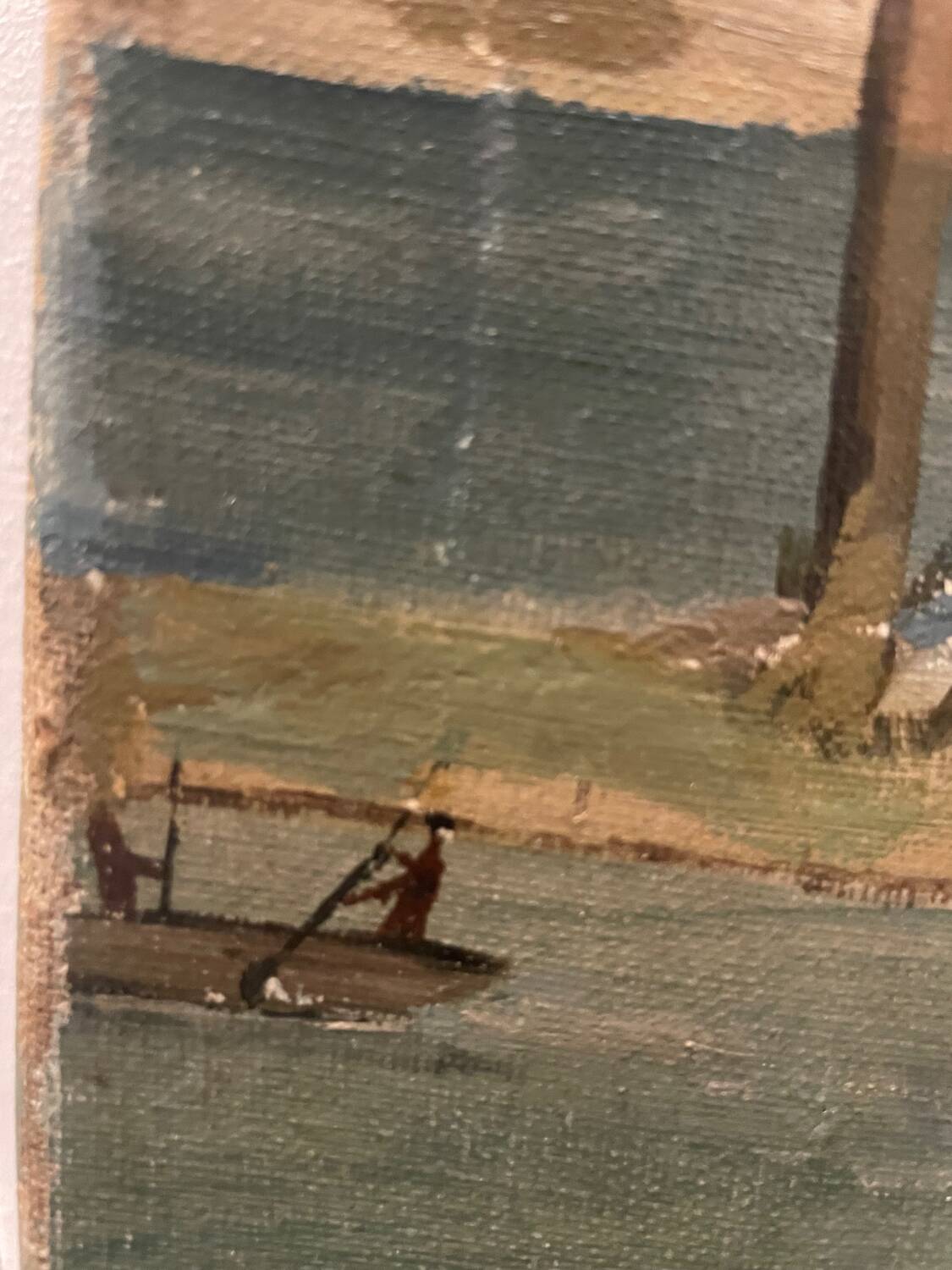 Old painting Tahiti 1937