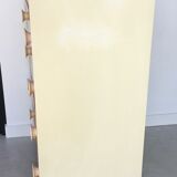 Orange chest of drawers 5 drawers - pop design - 1970