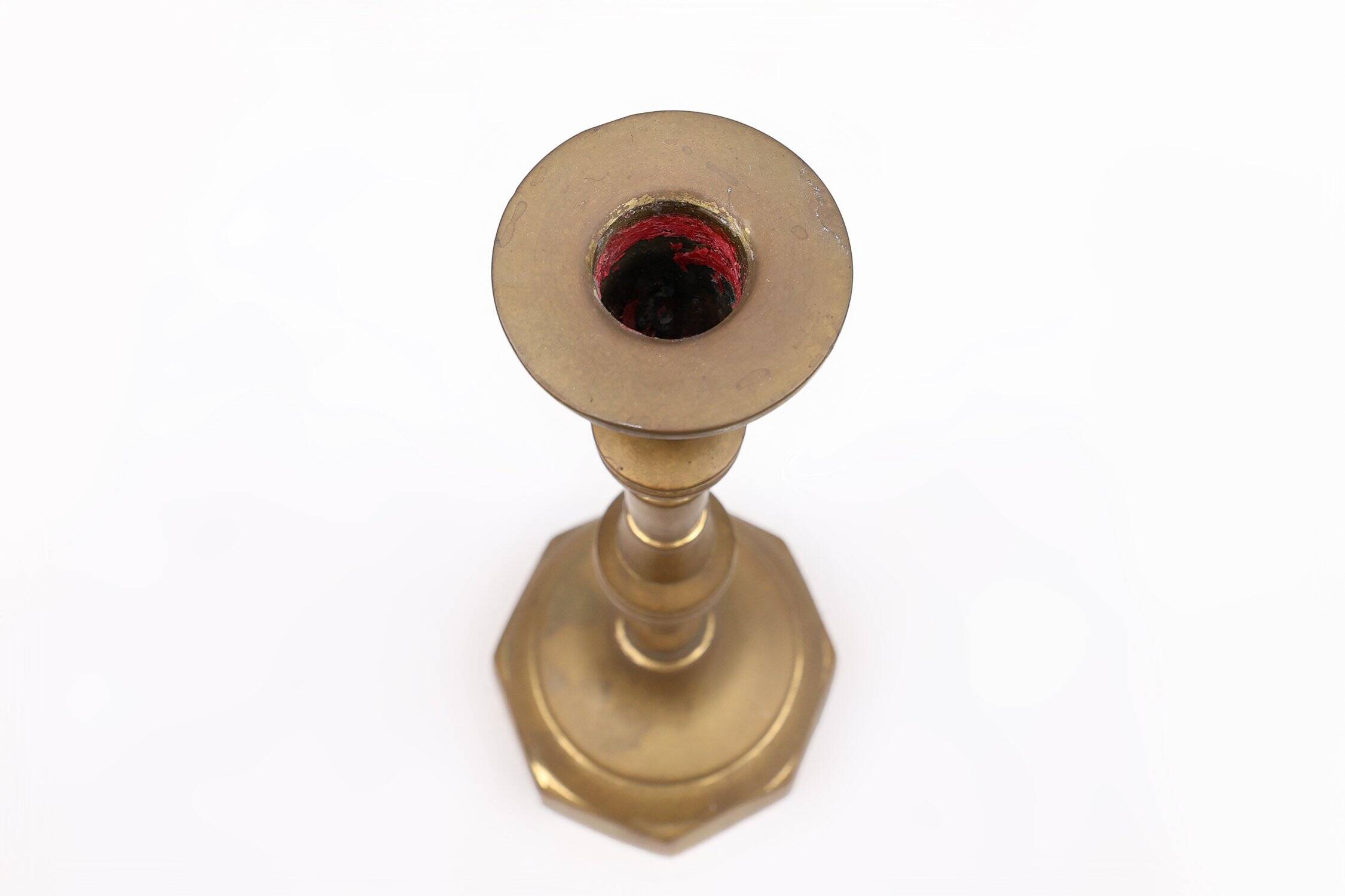 Antique French Candlestick in Bronze, 1890s