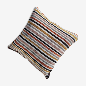 Striped Jacquard cushion