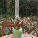 Set of 2 opaline lamps