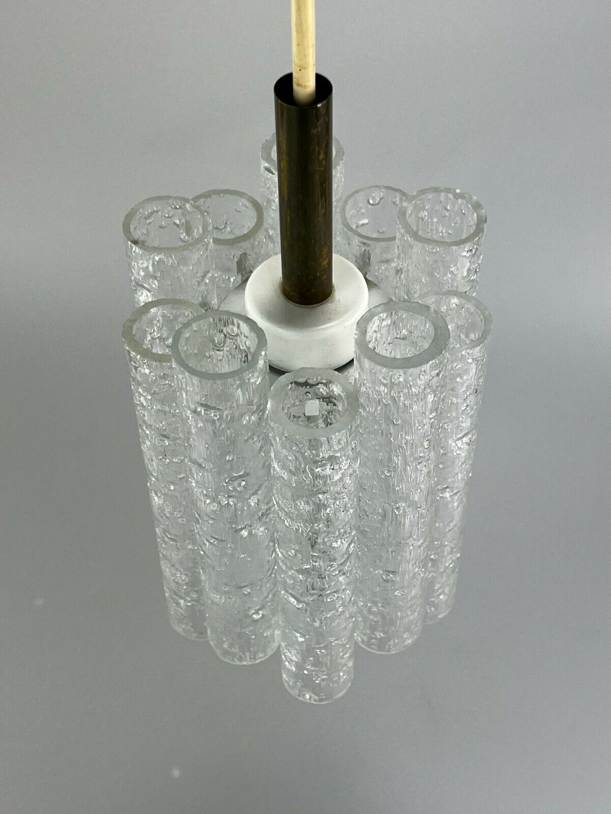 60s 70s doria lamp light ceiling lamp hanging lamp space age design glass