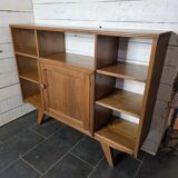 Vintage 60s bookcase sideboard