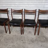 Vintage Scandinavian chairs Gessef teak 1960