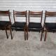 Vintage Scandinavian chairs Gessef teak 1960