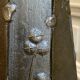 Atypical industrial furniture riveted sphere