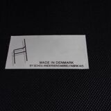 Set of Compass Chairs in Teak and Kvadrat Hallingdal 65 by Kai Kristiansen for Schou Andersen, 1960s