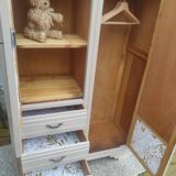 Beige art deco wardrobe