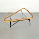 Vintage Rattan Coffee Table attributed to Dirk Van Sliedregt for Rohé Noordwolde, 1960s