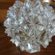 Chandelier, vintage waterfall suspension