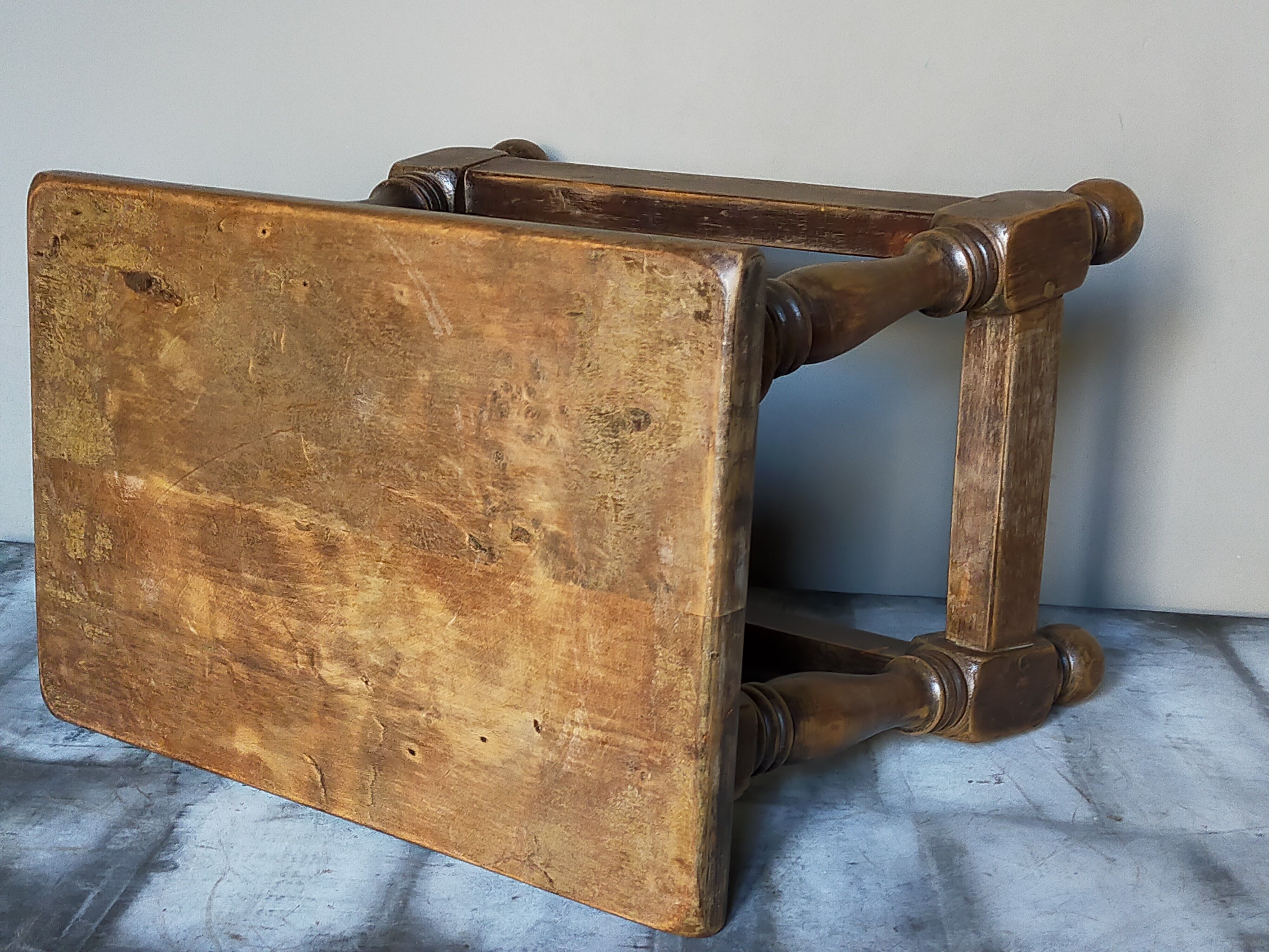 19th century wooden stool