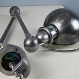 Jieldé desk lamp 2 arms 40cm industrial graphite vice Jean Louis Domecq vintage