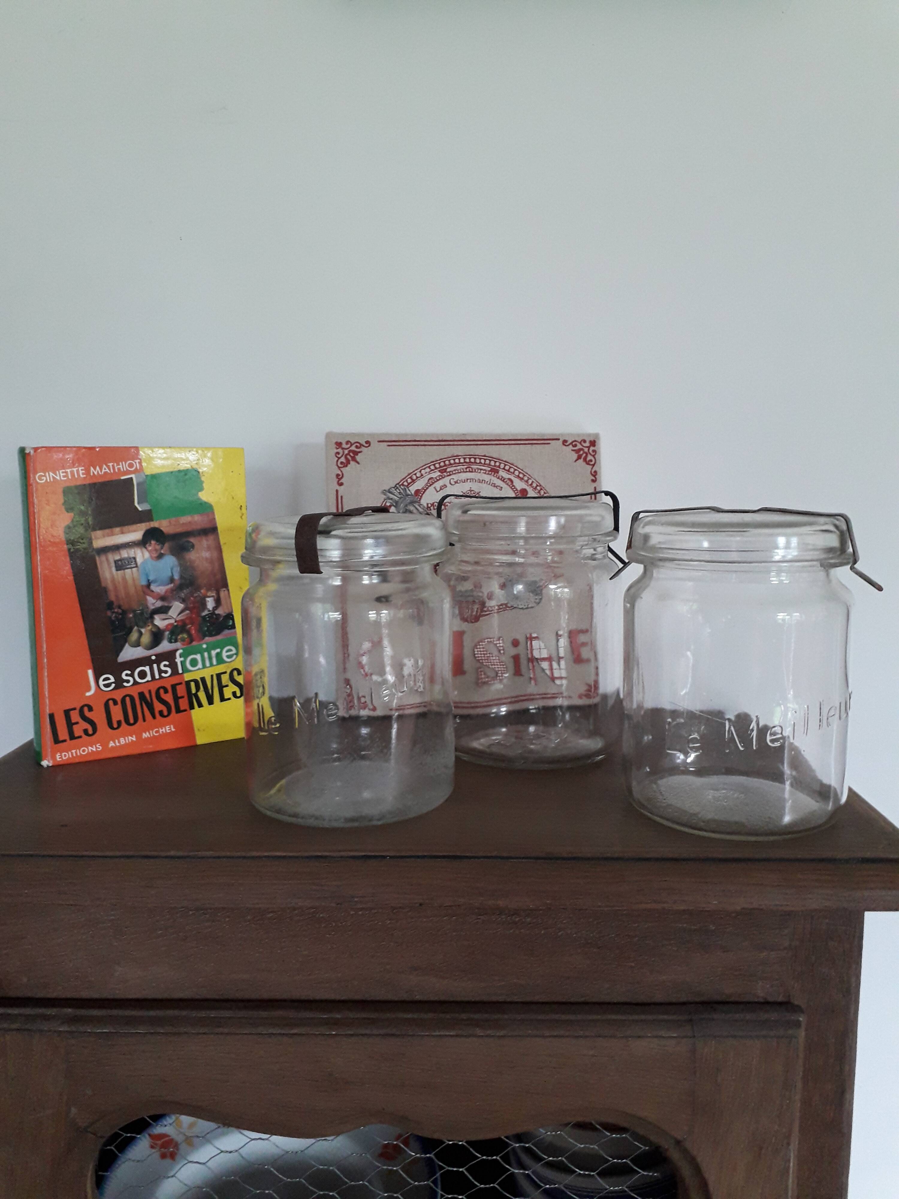Bocaux verre