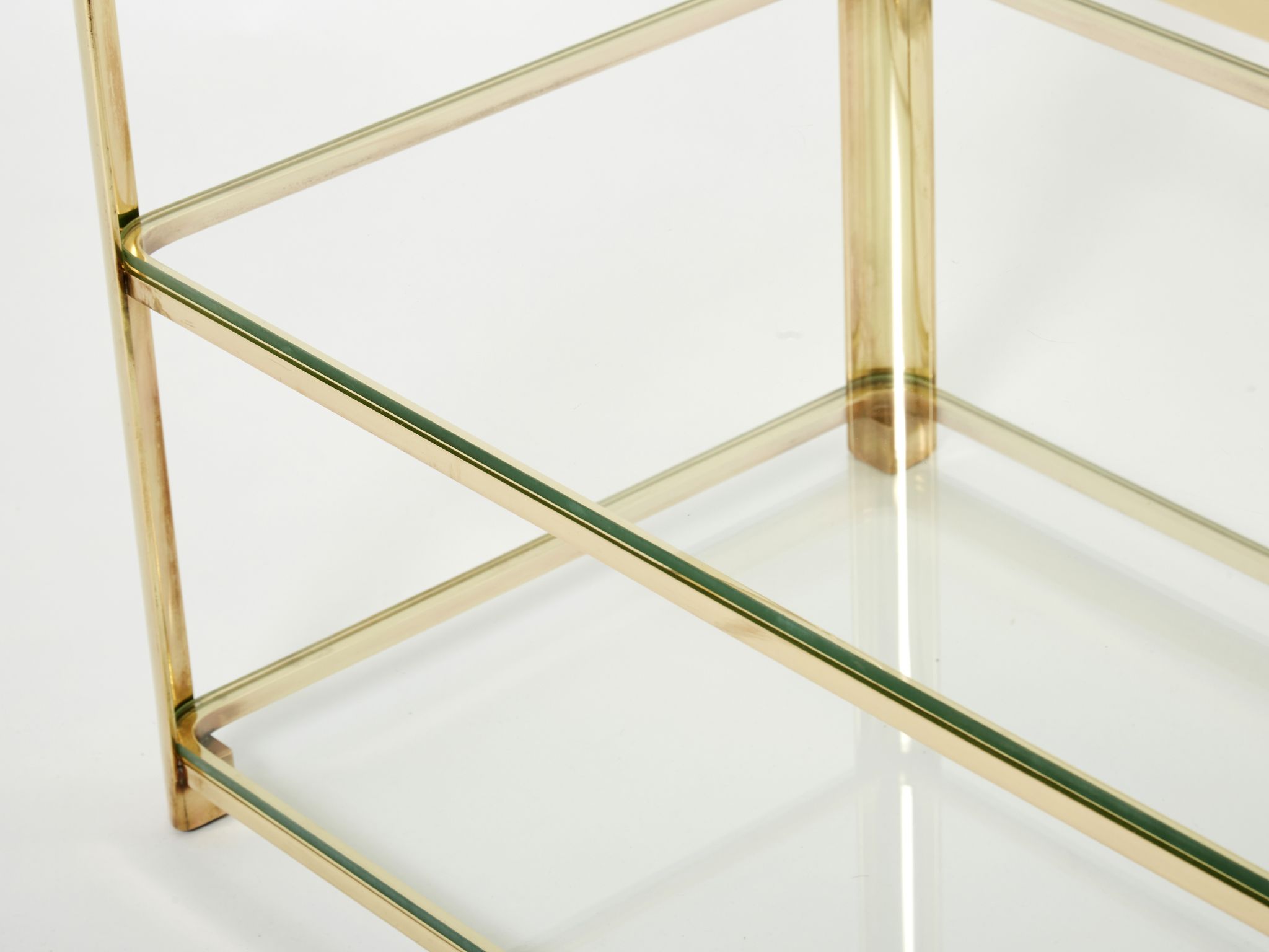 Table d’appoint en bronze signée J.T. Lepelletier pour Broncz vers 1960