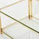Bronze side table signed J.T. Lepelletier for Broncz circa 1960