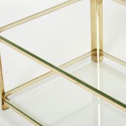 Table d’appoint en bronze signée J.T. Lepelletier pour Broncz vers 1960