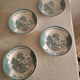 Schweppes Bitter Lemon green cups Earthenware from Gien