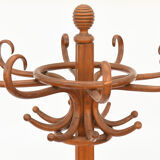 Parrot coat rack in curved wood